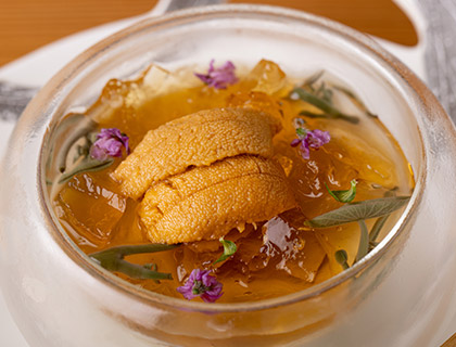 焼き茄子のムース